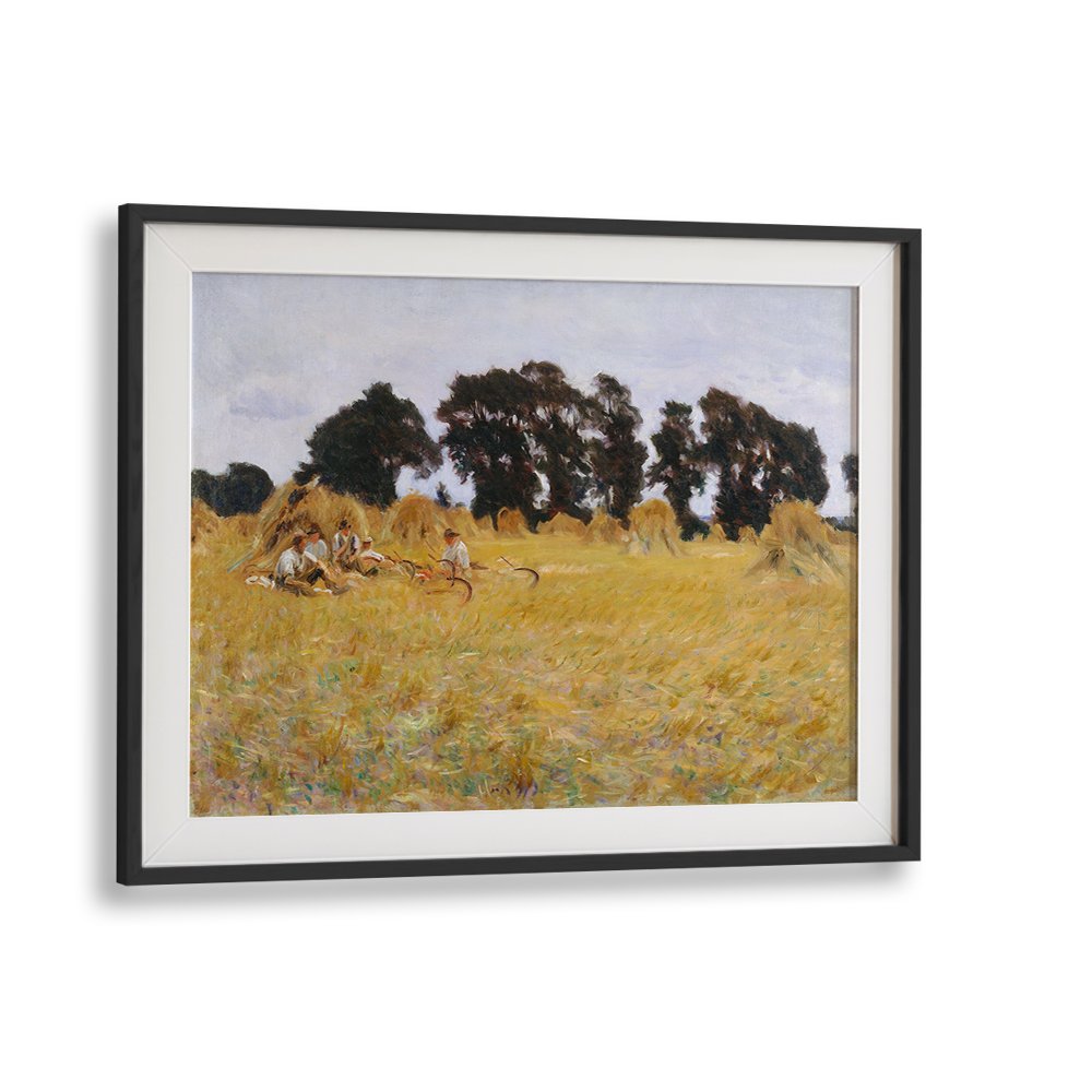 REPARS RESTING IN A WHEAT FEILD
