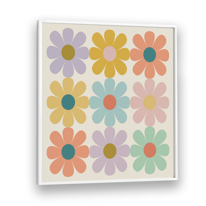 GROOVY PASTEL DAISIES I
