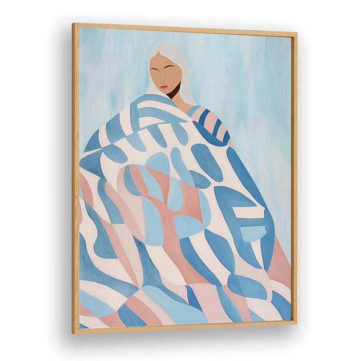 SERENE PATTERNED WOMAN