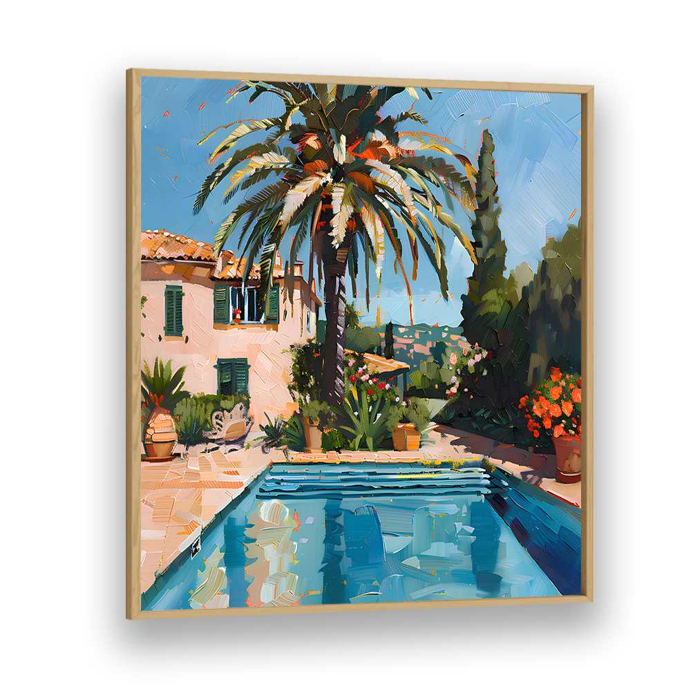 SUNNY MEDITERRANEAN POOL
