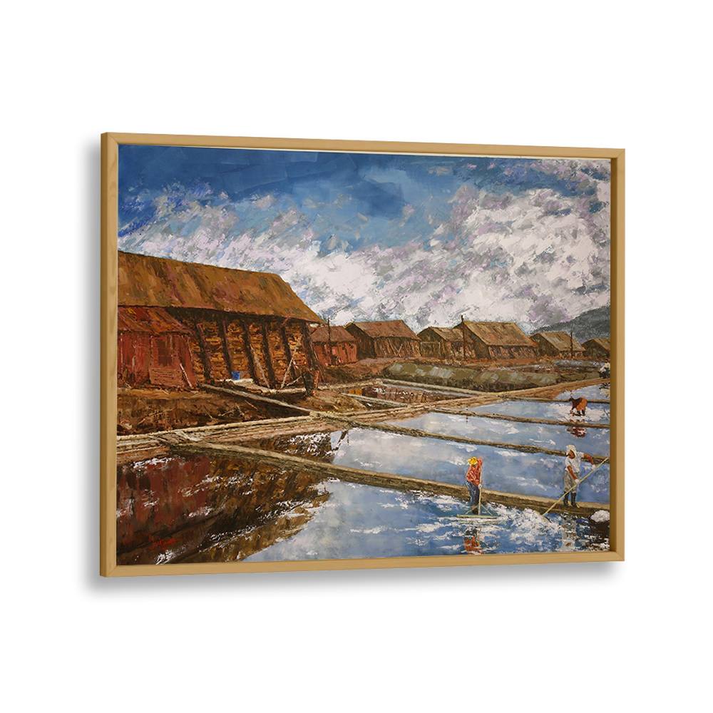 TRADITIONAL SALTWORKS SCENE