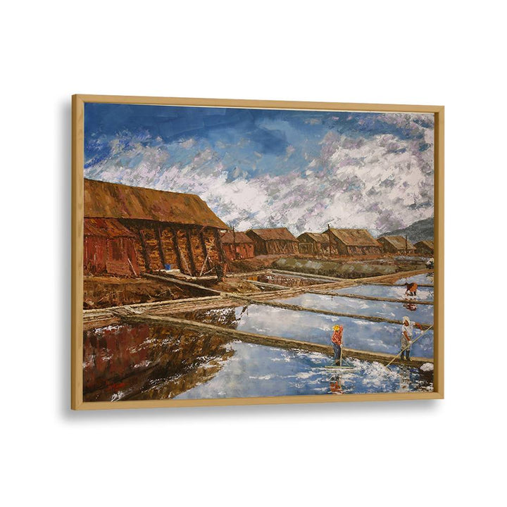 TRADITIONAL SALTWORKS SCENE