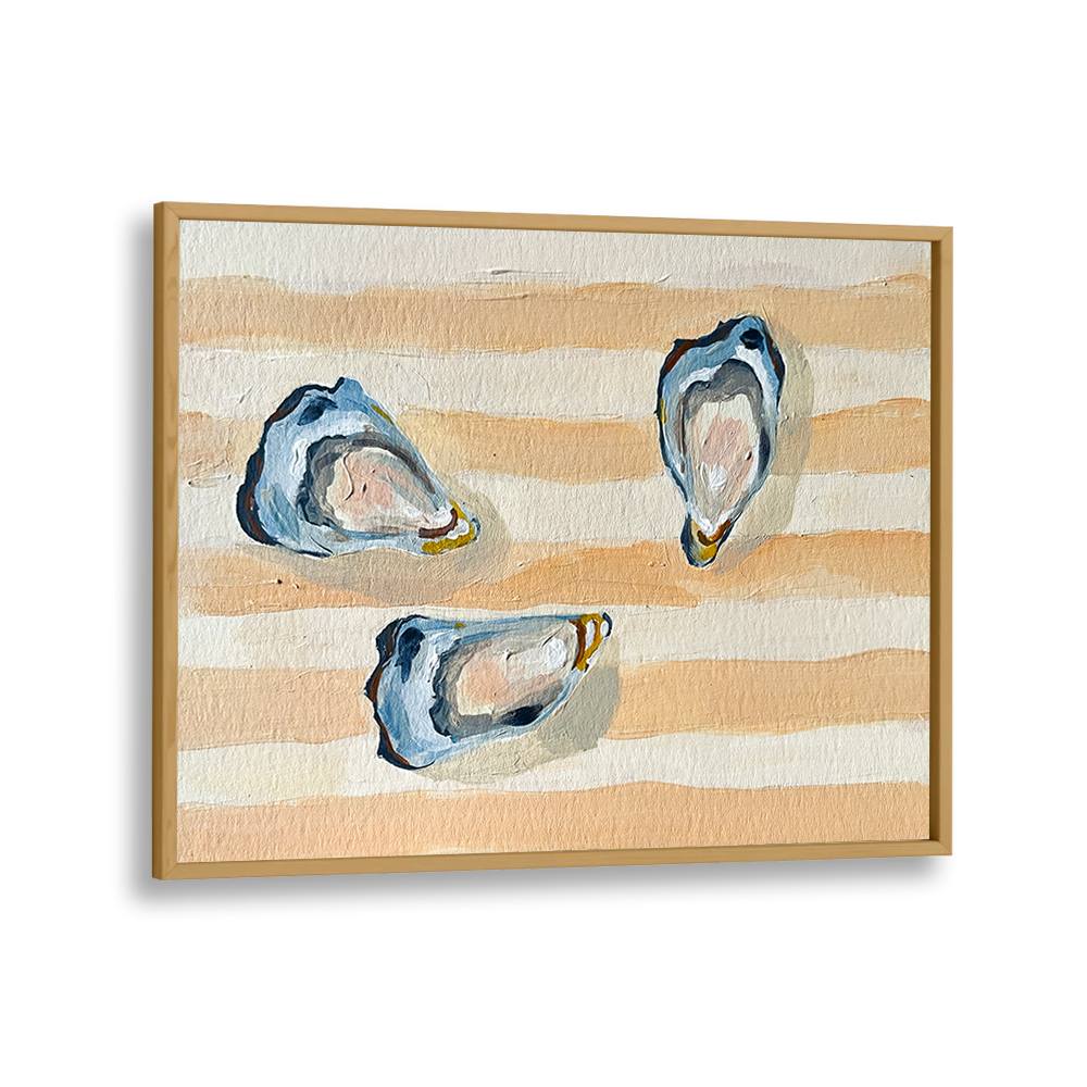 COASTAL OYSTERS ON STRIPES