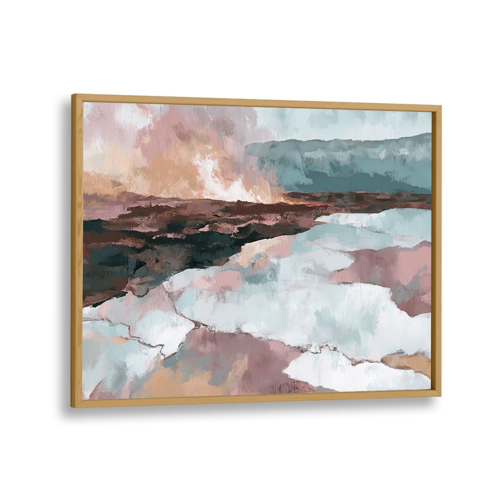 VOLCANIC SUNSET LANDSCAPE
