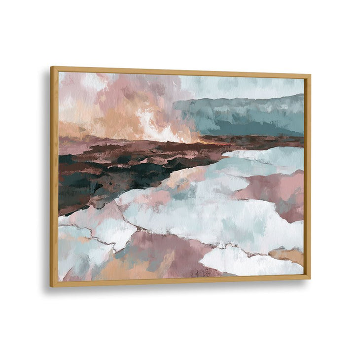 VOLCANIC SUNSET LANDSCAPE