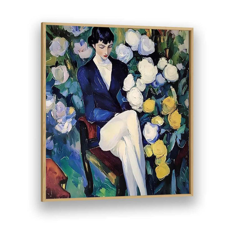 ELEGANT WOMAN GARDEN