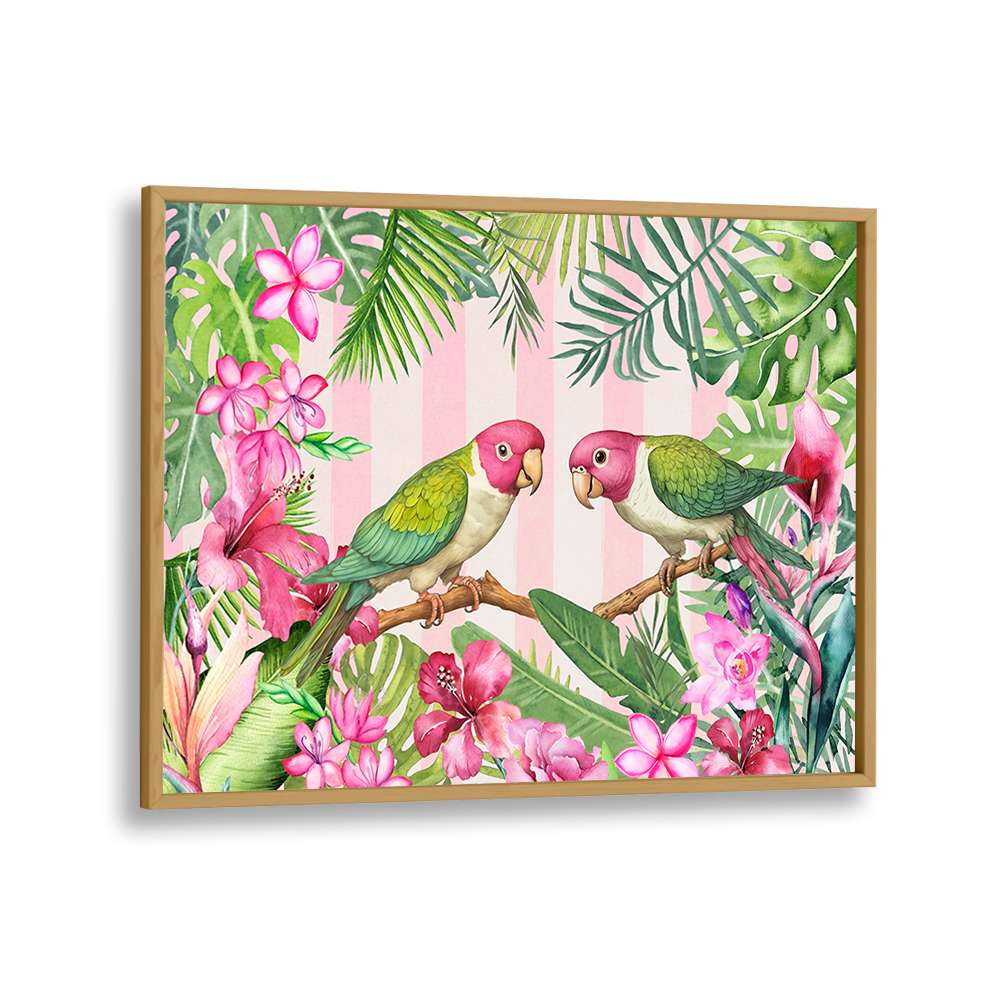 TROPICAL PARROT PAIR