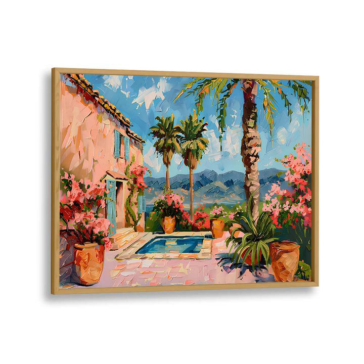 MEDITERRANEAN POOLSIDE GARDEN