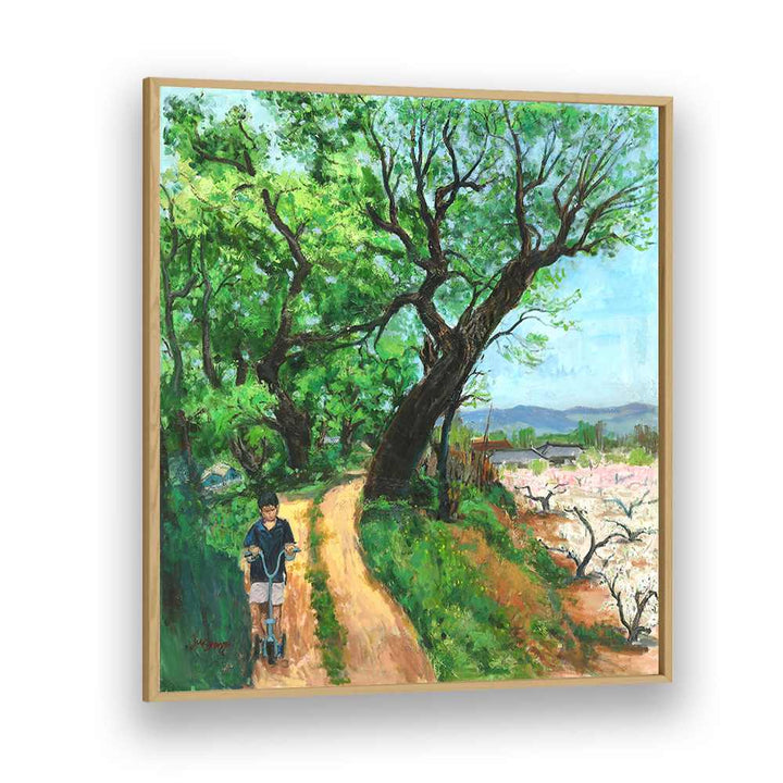 CHILDHOOD SPRING PATH