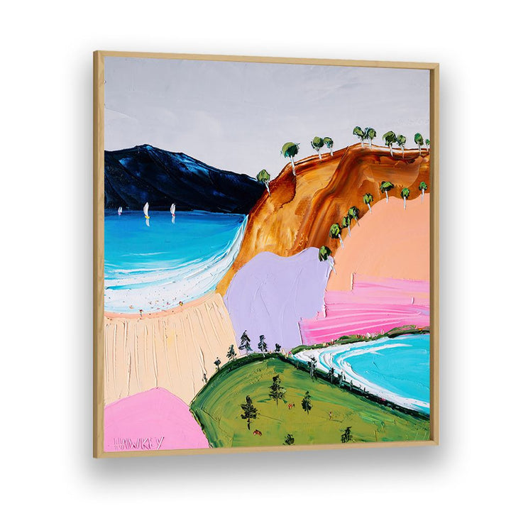 VIBRANT COASTAL SCENE