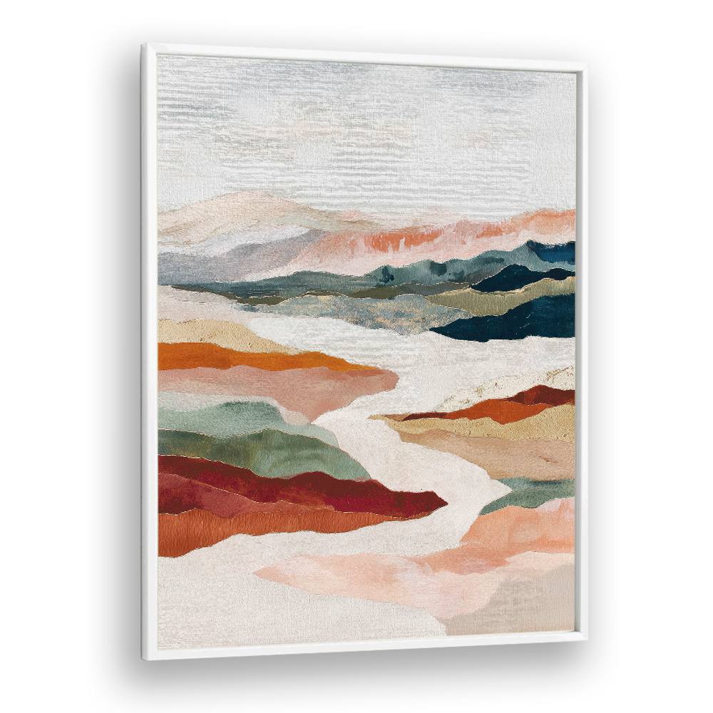 MOUNTAIN VALLEY WITH FLOWING RIVER