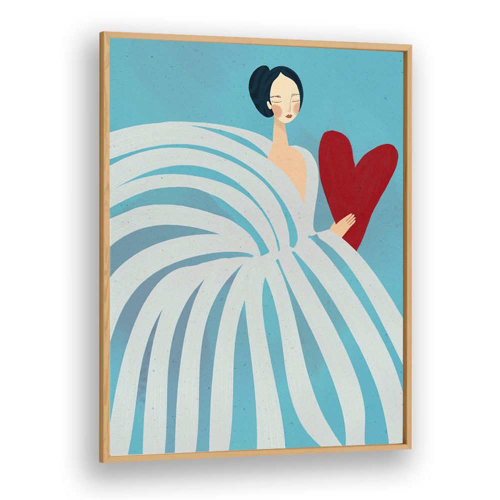 SERENE WOMAN WITH HEART