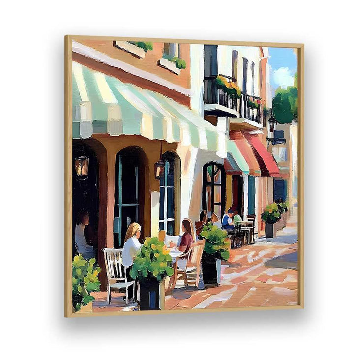 CHARMING EUROPEAN STREET CAFE