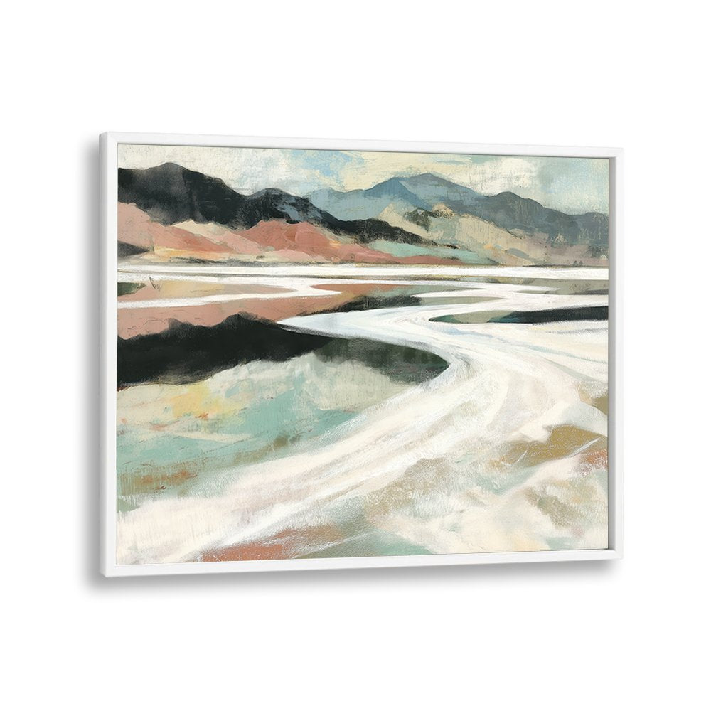 ABSTRACT DESERT SALT FLATS