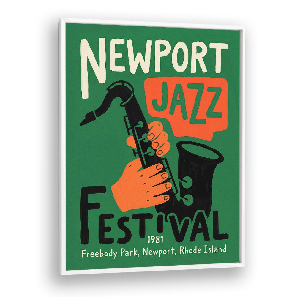 NEWPORT JAZZ FESTIVAL SAXOPHONE