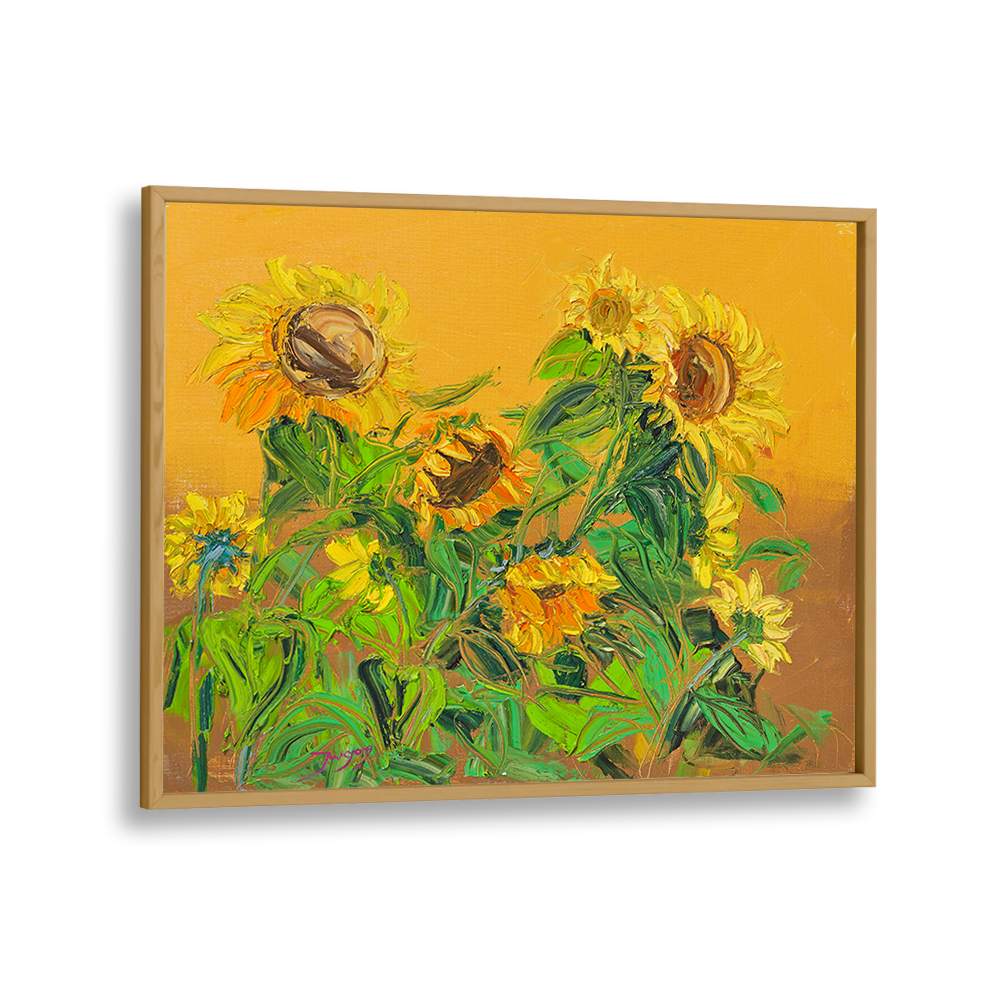 GOLDEN SUNFLOWERS V