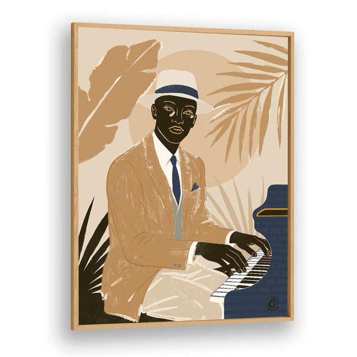 DAPPER JAZZ PIANIST