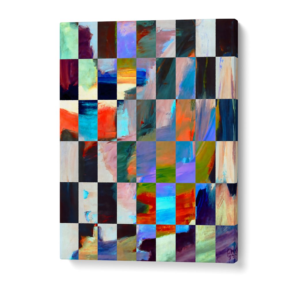 VIBRANT ABSTRACT GRID