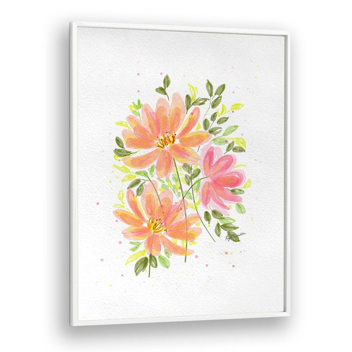 ORANGE FLORALS III