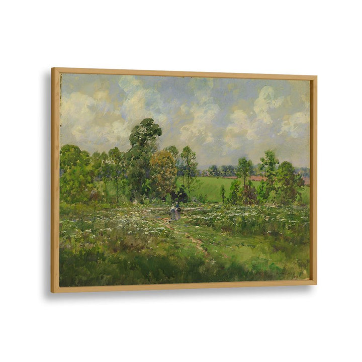 FLOWERY MEADOW ,VINTAGE LANDSCAPE