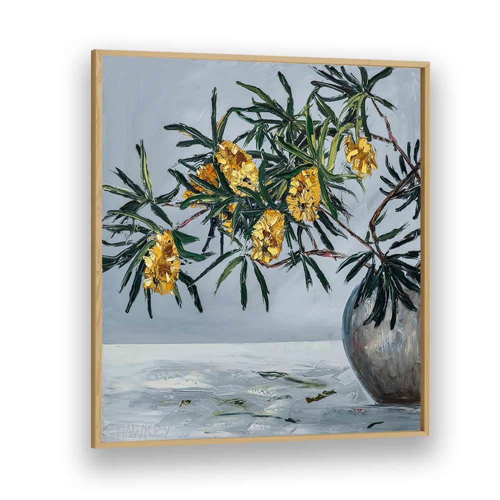 YELLOW BANKSIA STILL LIFE