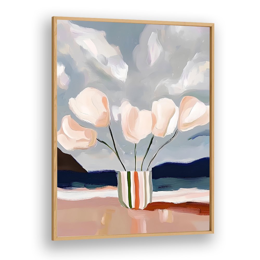 BLUSH FLOWERS STILL LIFE