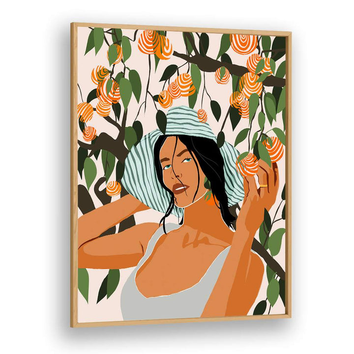 ORANGE GROVE LADY