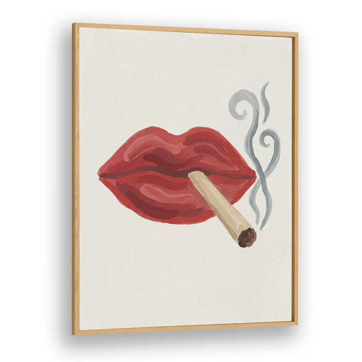 SMOKING RED LIPS