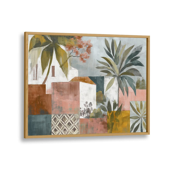 TROPICAL ARCHITECTURE WITH PALMS