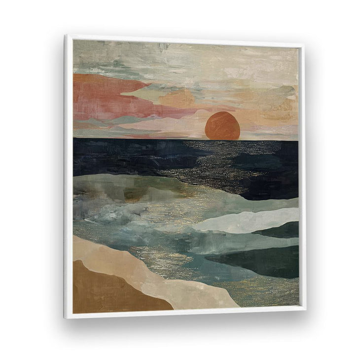LAYERED COASTAL SUNSET