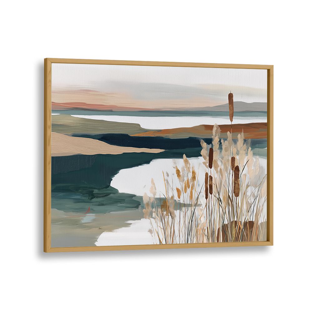 MARSH EDGE AT DUSK