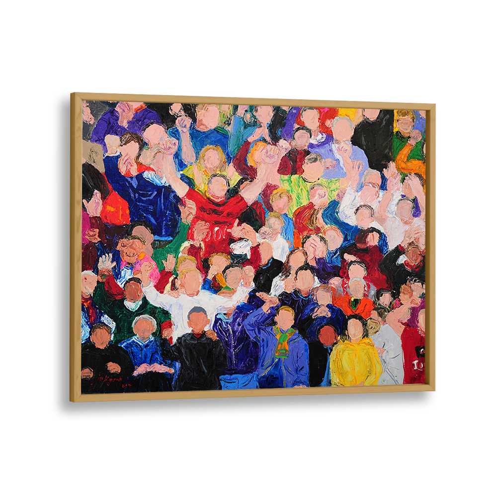 ENERGETIC CROWD CELEBRATION