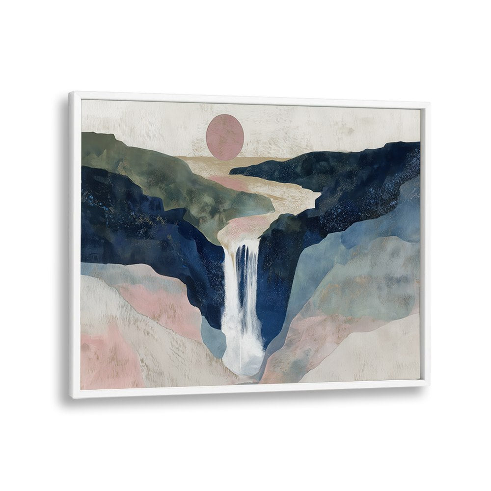 ABSTRACT WATERFALL LANDSCAPE