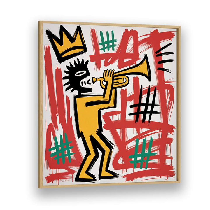 CROWNED JAZZ TRUMPETER