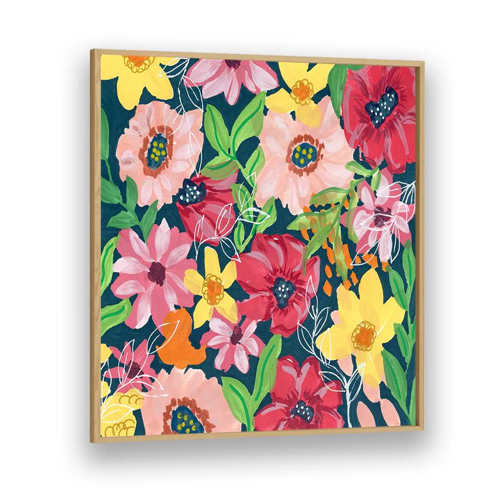 VIBRANT PAINTED FLOWERS