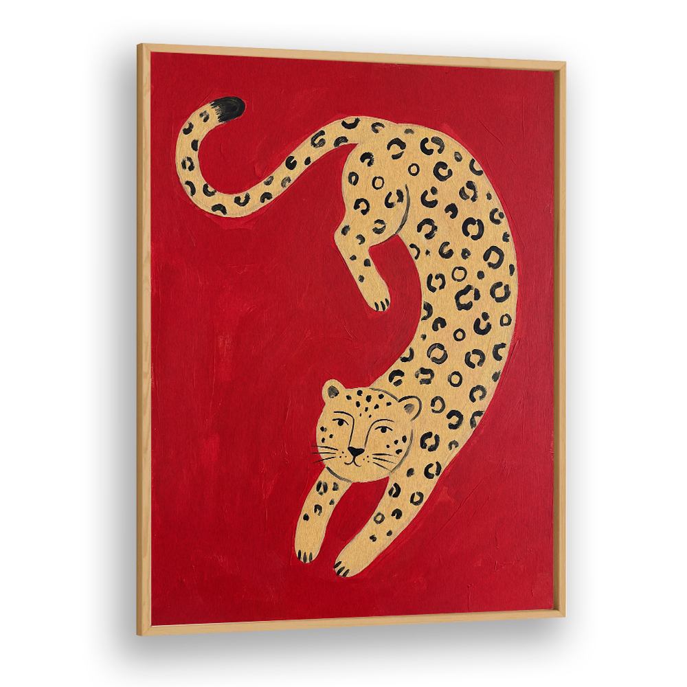 ELEGANT RED LEOPARD