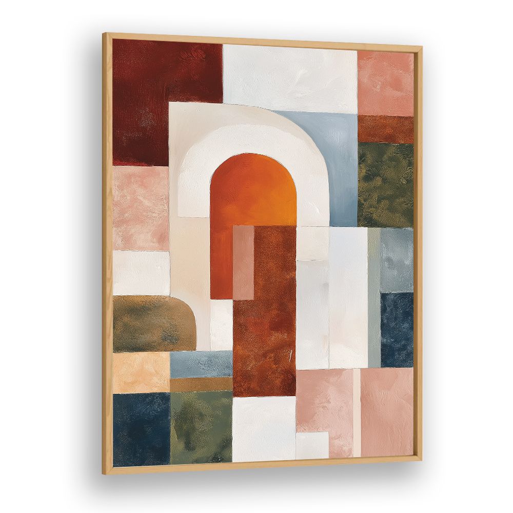 GEOMETRIC ARCHWAY WITH BLOCKS II