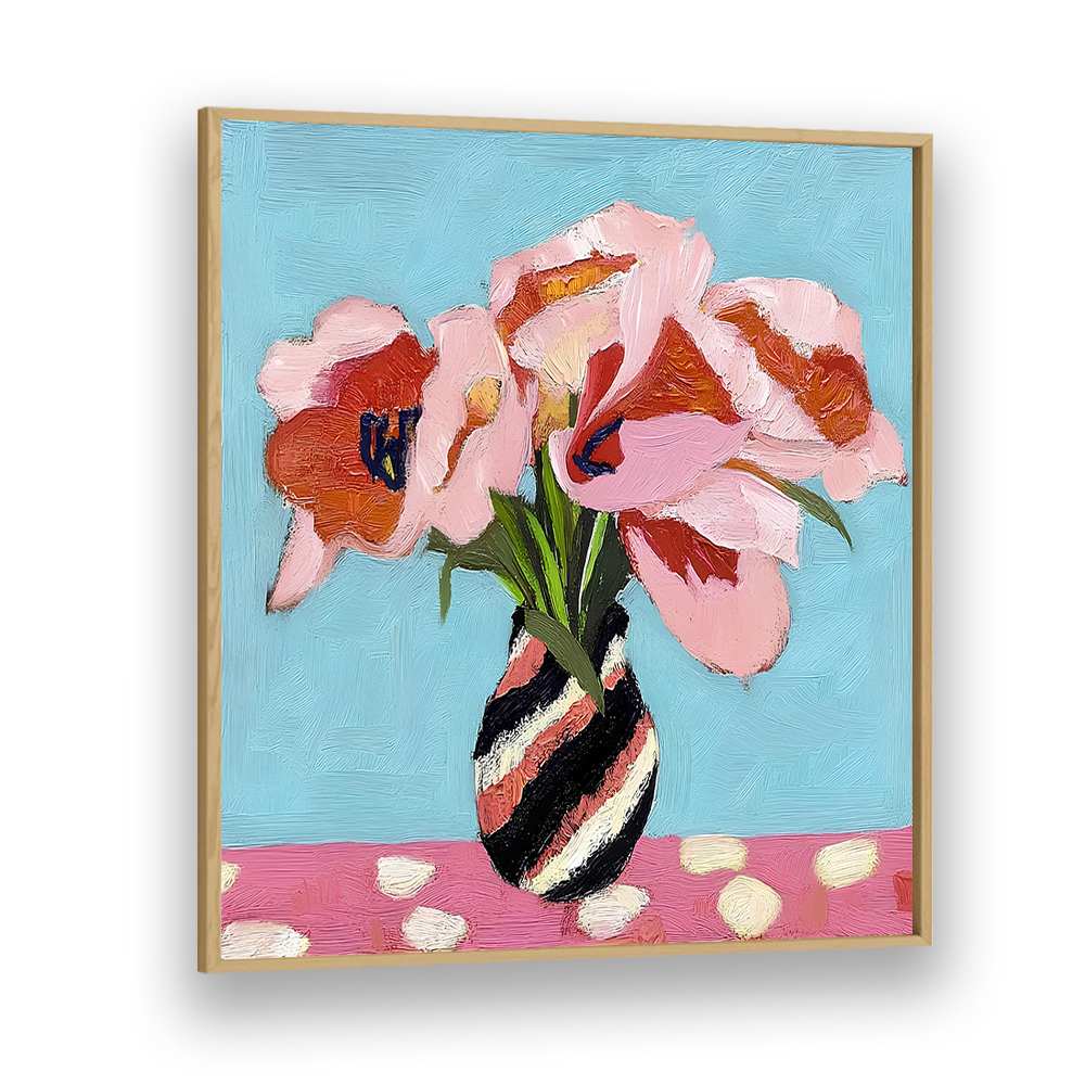 PINK TULIPS STILL LIFE