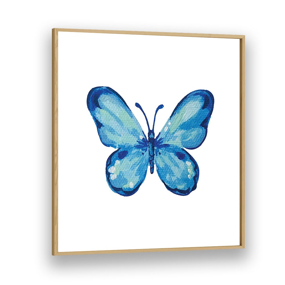 BLUE WATERCOLOR BUTTERFLY