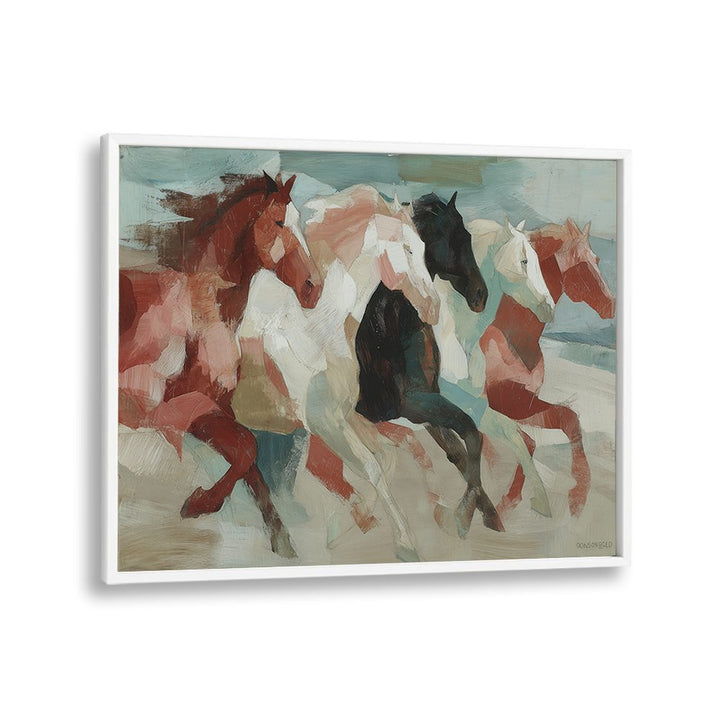 WILD HORSES IN MOTION