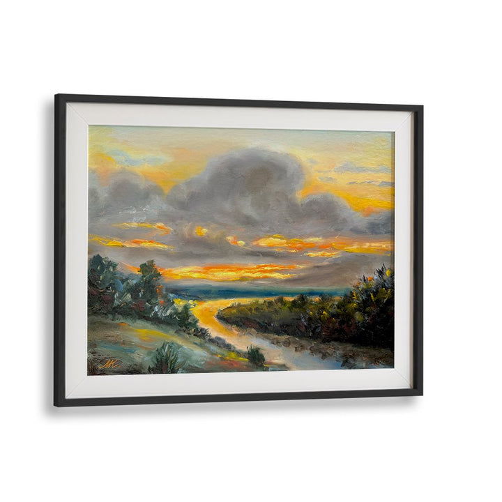 GOLDEN RIVER SUNSET
