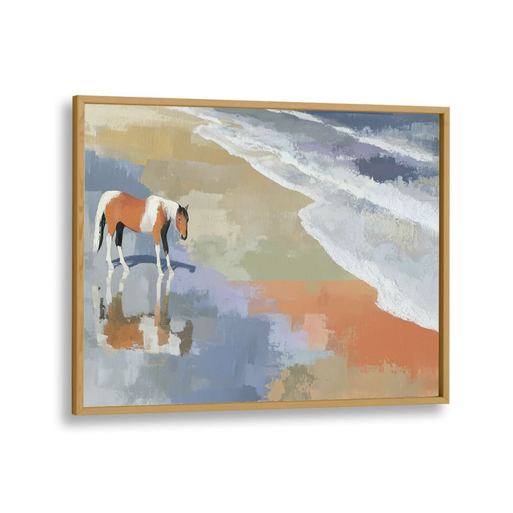 HORSE AT THE SHORE