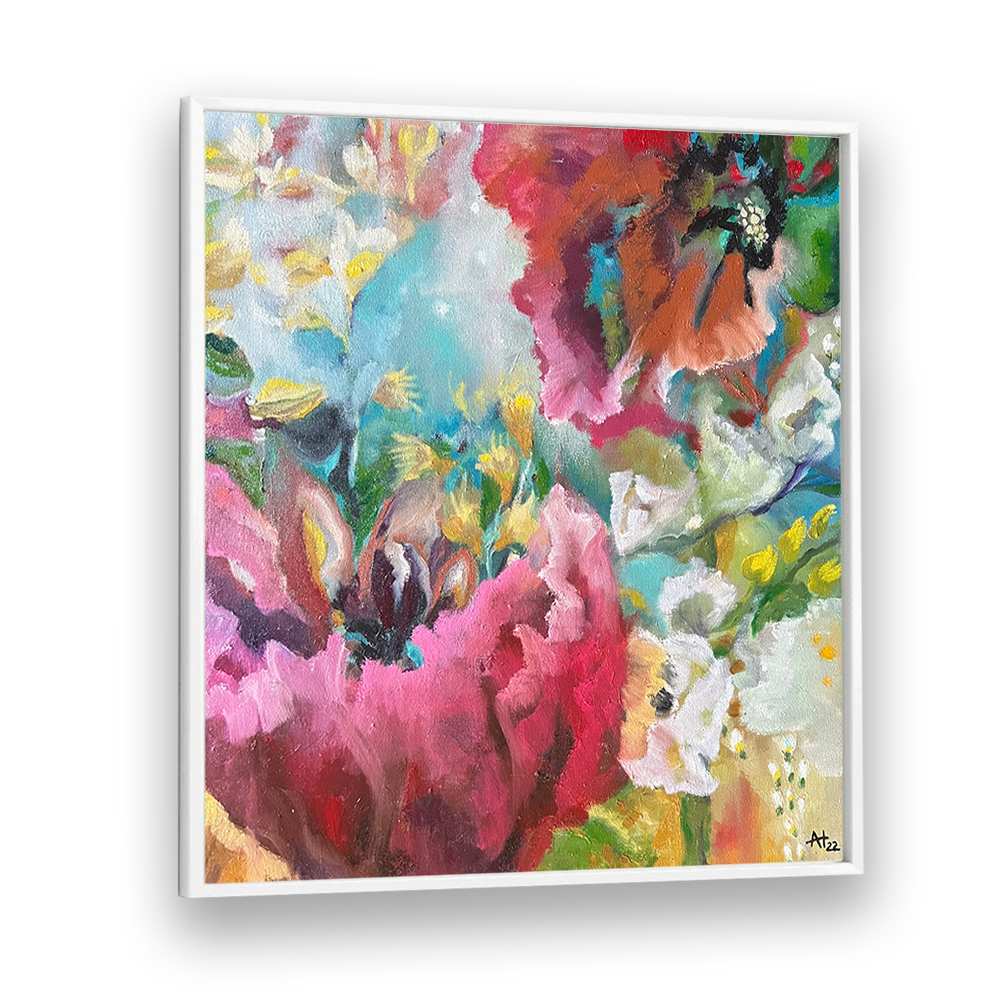 VIBRANT FLORAL ABSTRACT I