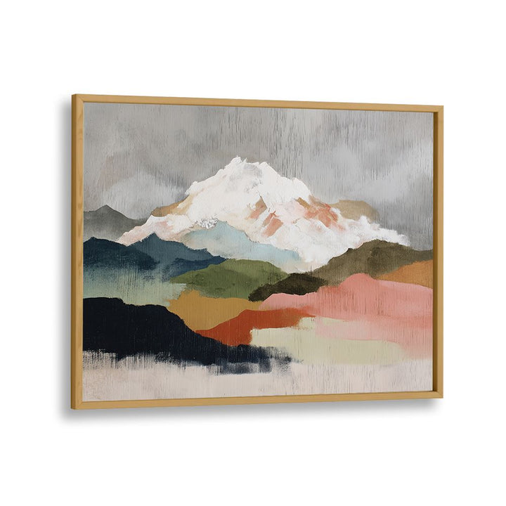 VEILED PEAK IN SPRING RAIN