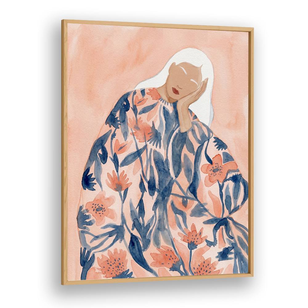 FLORAL WOMAN DREAMING