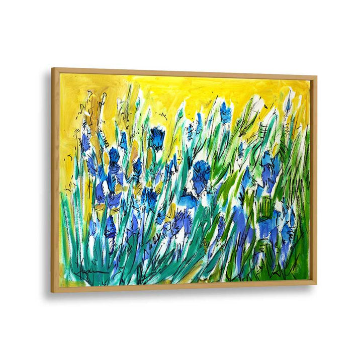 BURST OF BLUE BLOOMS