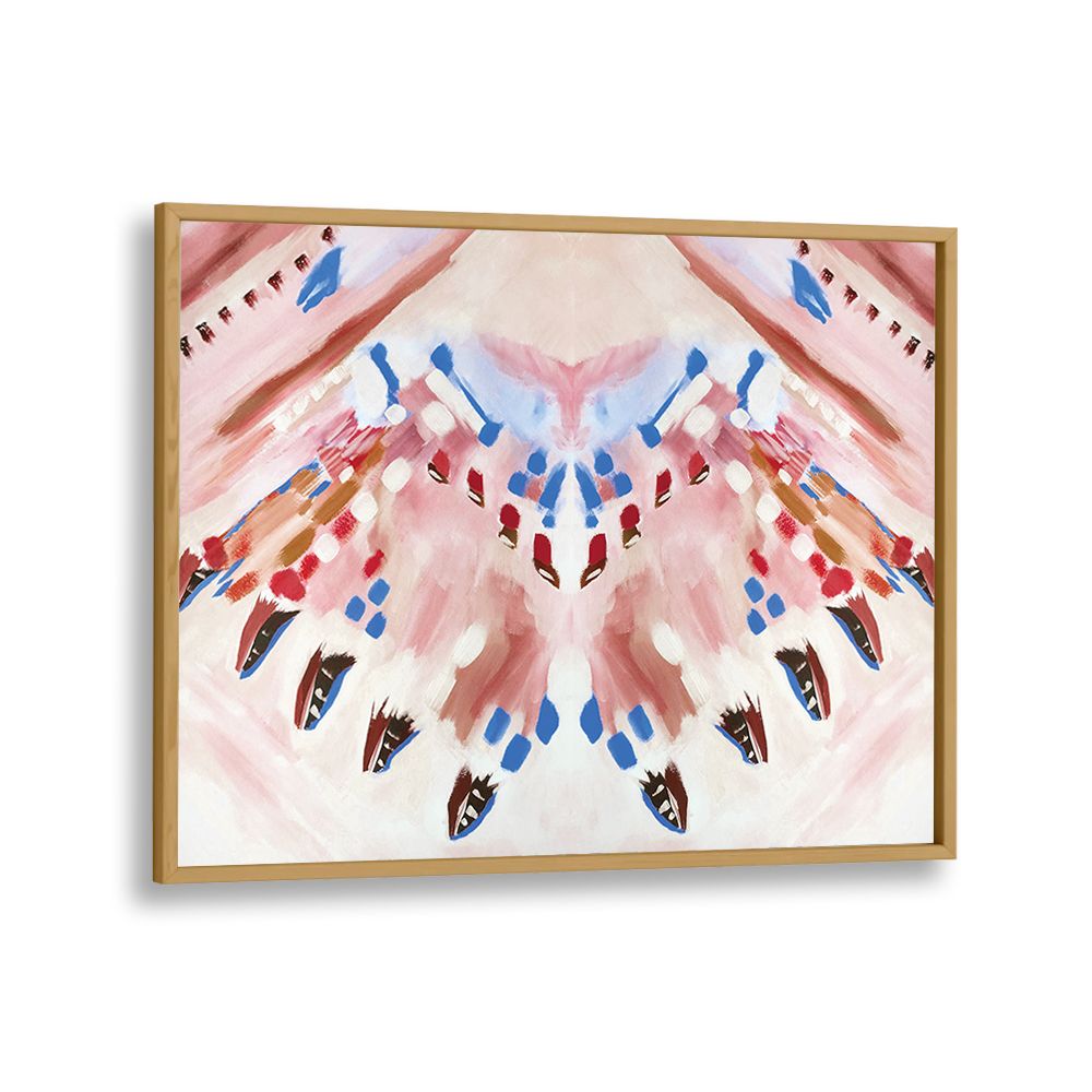 BLUSH BLUE BRUSHSTROKES
