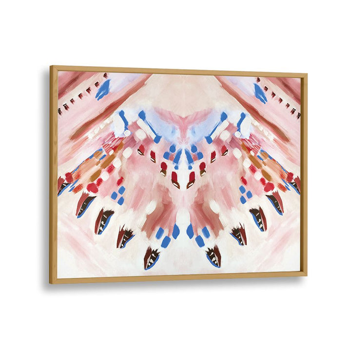 BLUSH BLUE BRUSHSTROKES