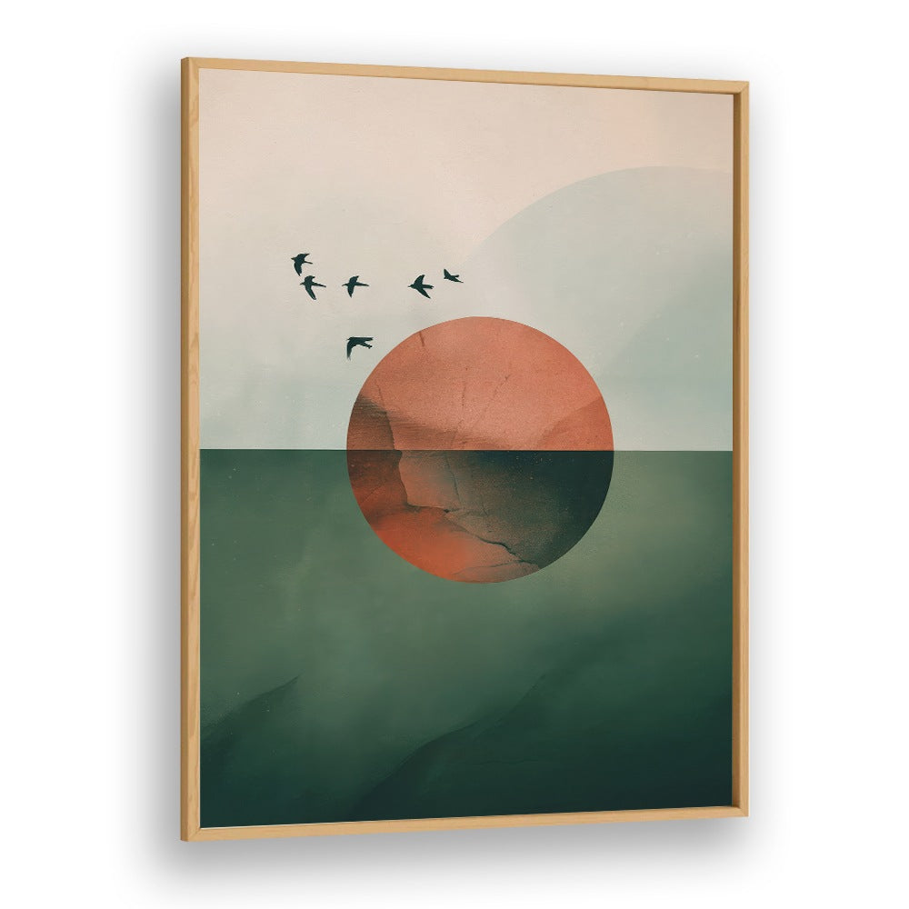 MINIMALIST SUNSET BIRDS