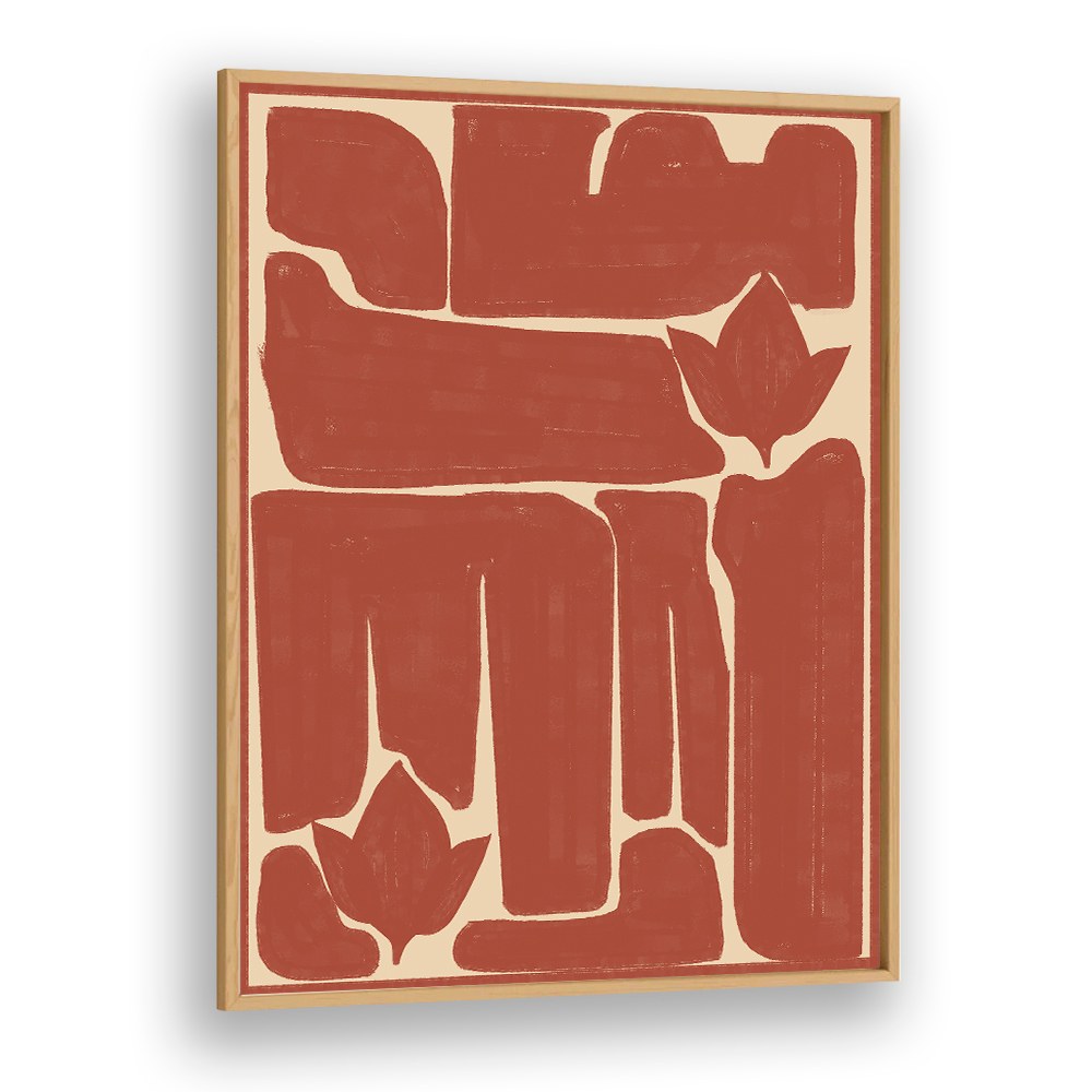 TERRACOTTA FLORAL SHAPES